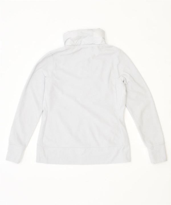 NIKE Veste polaire Therma Fit pour femme UK 14 Large Gris Polyester
