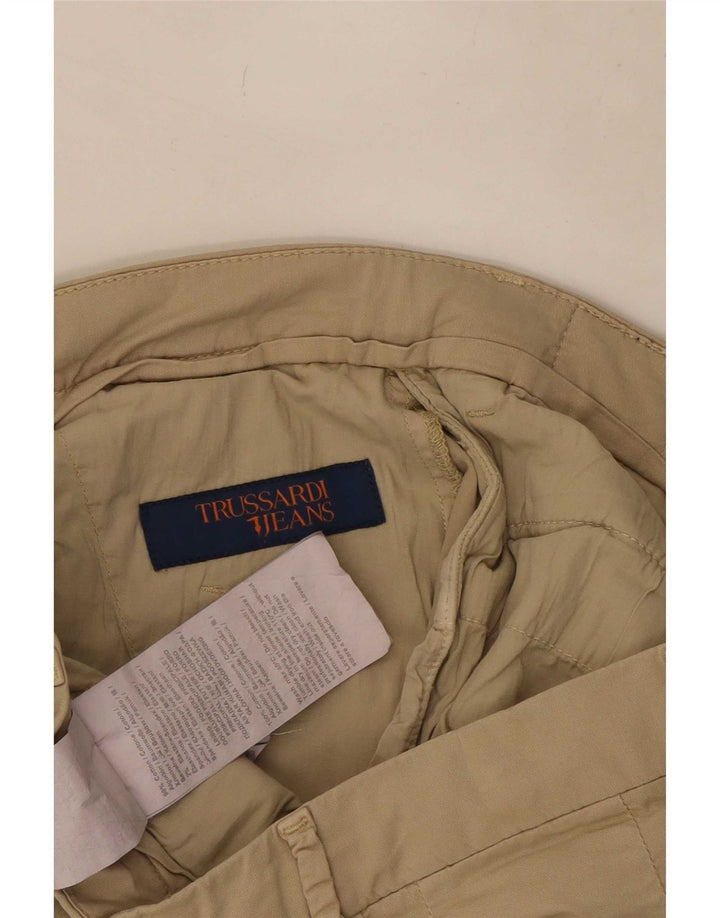Trussardi Short Chino W30 Coton Beige Moyen Femme
