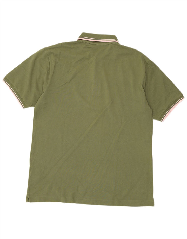 KAPPA Polo Homme Grand Vert Coton