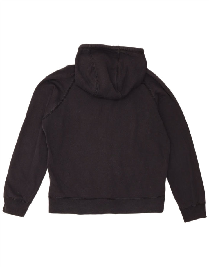 Nike Pull à capuche zippé pour homme Grand coton noir