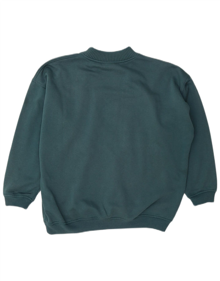 vintage Mens Graphic Sweatshirt Jumper XL Vert Colourblock Polyester