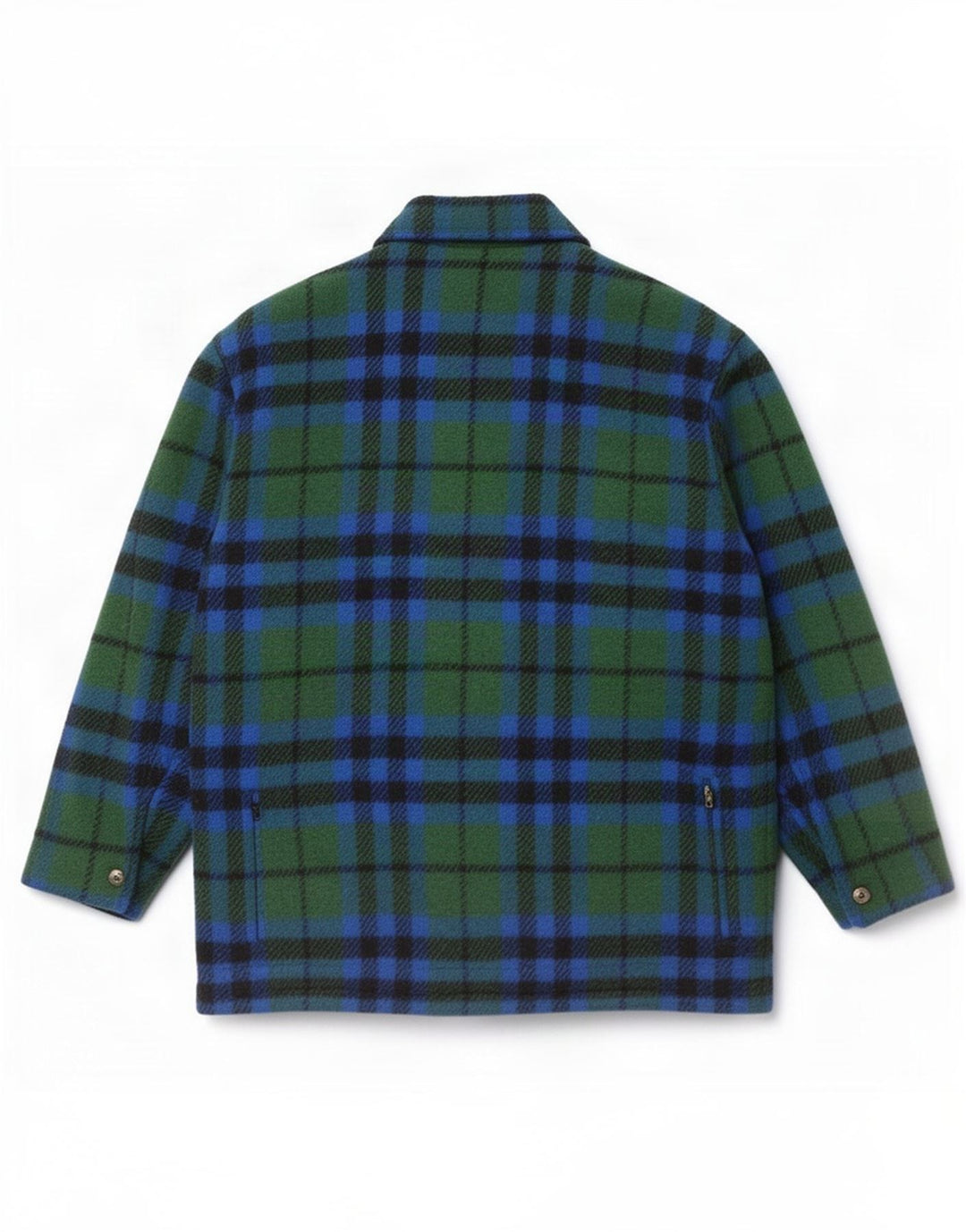 Les Copains Veste Utilitaire Homme IT 52 XL Vert Plaid