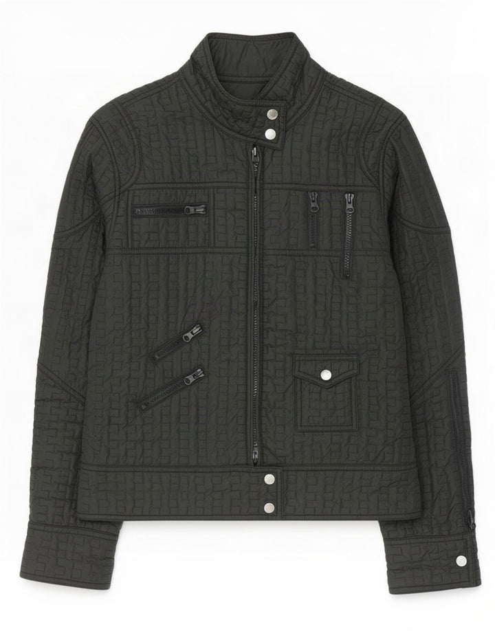 Les Copains Veste matelassée Femme IT 42 Medium Noir Polyester