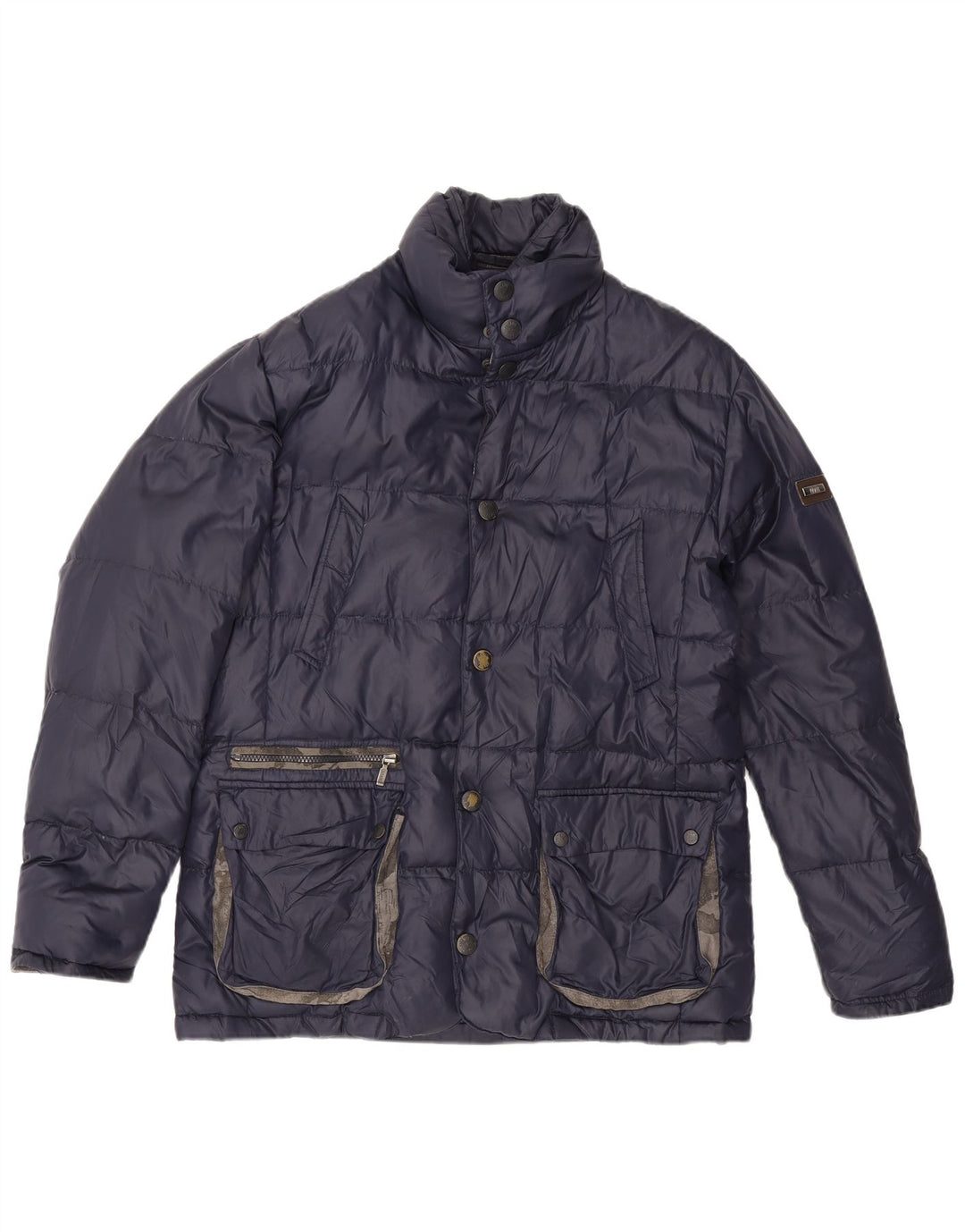 ALVIERO MARTINI Veste matelassée Homme IT 52 XL Bleu Marine Nylon