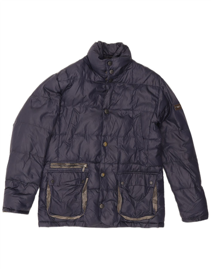 ALVIERO MARTINI Veste matelassée Homme IT 52 XL Bleu Marine Nylon