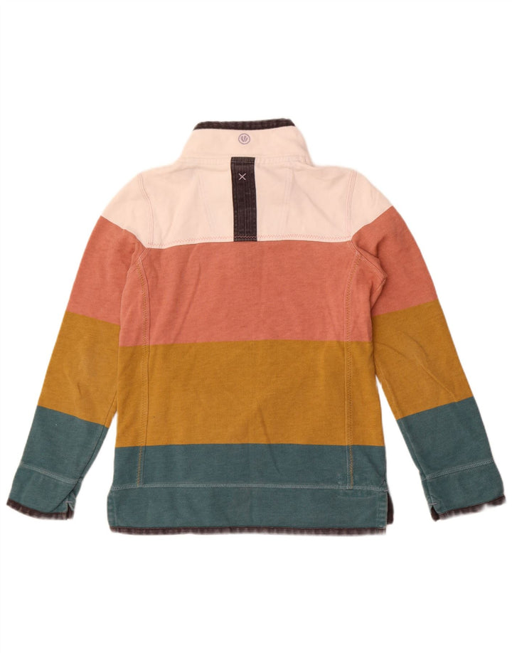 Fat Face Sweat-shirt surdimensionné pour femme UK 8 Small Multicolore