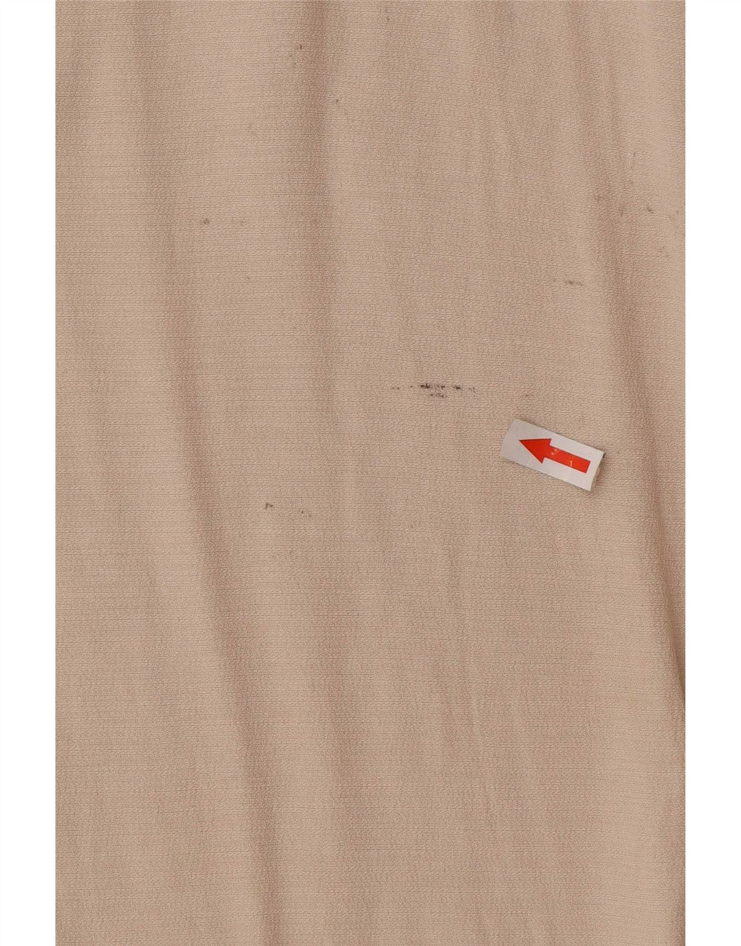 Zara Femme Tunique Oversize UK 10 Petit Beige Polyester