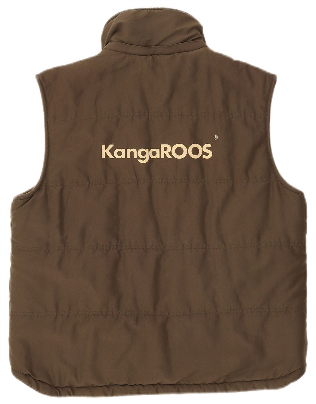 Kangaroos Gilet rembourré pour femme UK 46 Large Kaki Polyester