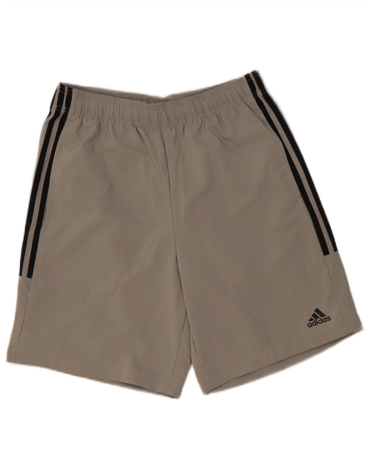 ADIDAS Short de Sport Homme Gris Moyen