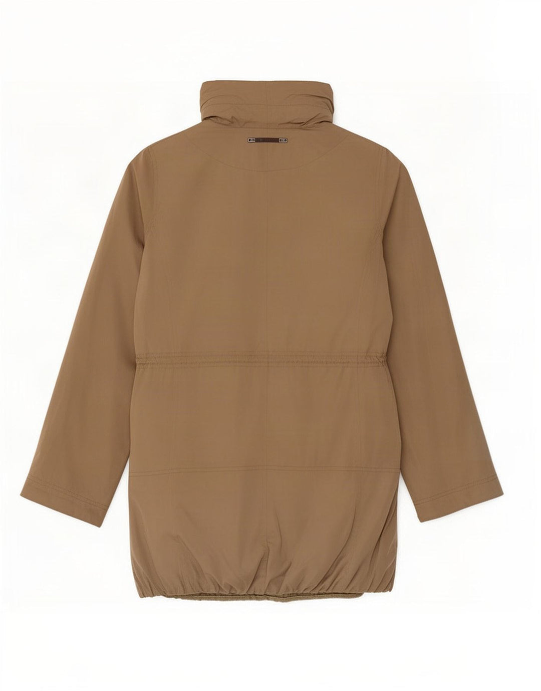 Massimo Dutti Parka à capuche pour femme UK 12 Beige moyen