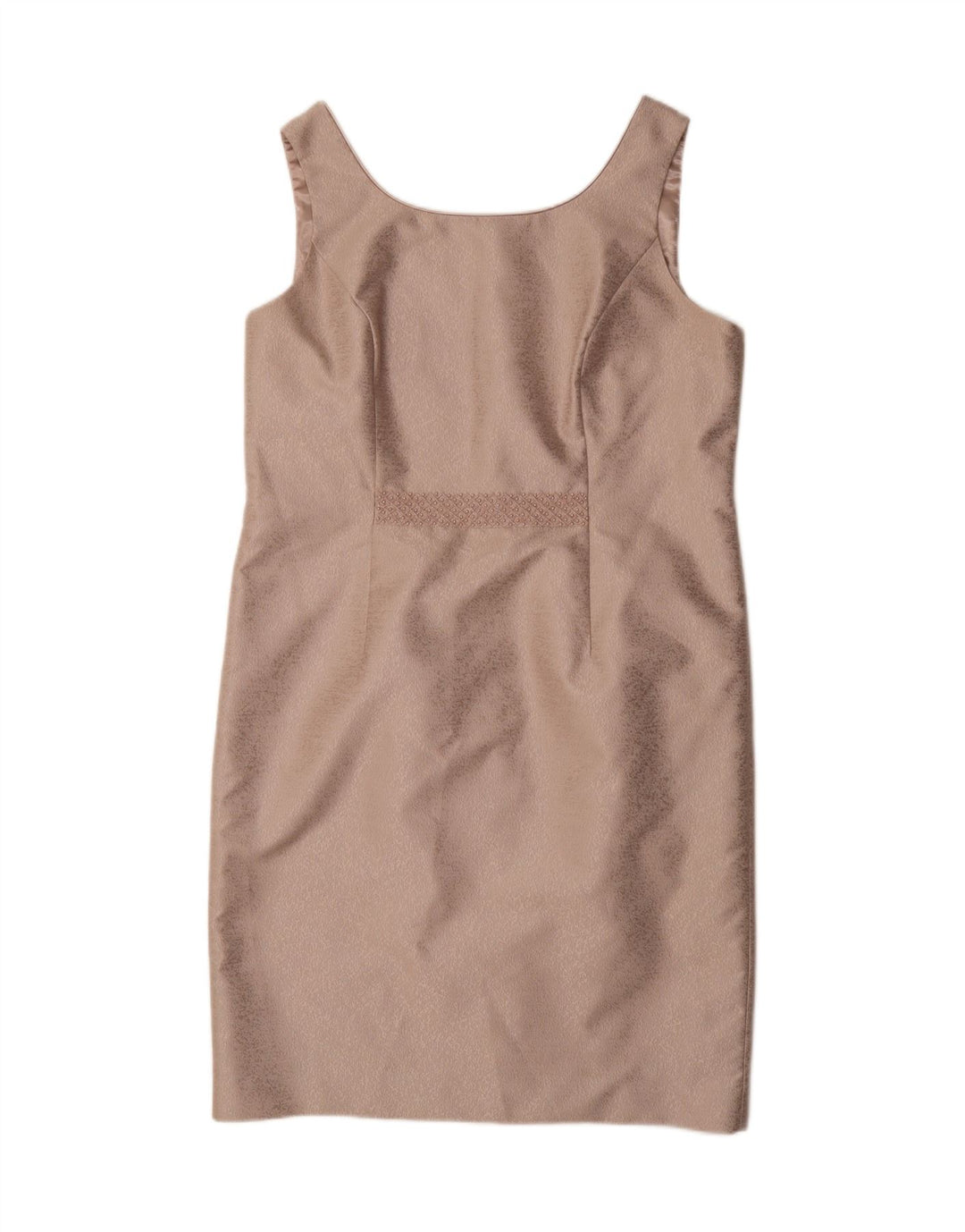 JACQUES VERT Womens Sleeveless Sheath Dress UK 18 XL Pink Polyester Vintage Jacques Vert and Second-Hand Jacques Vert from Messina Hembry 