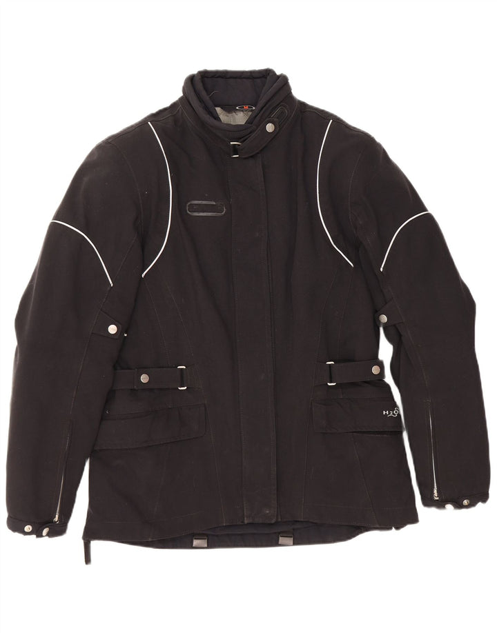 Spidi Womens Motorstyle Racer Jacket UK 14 Moyen Noir Polyester