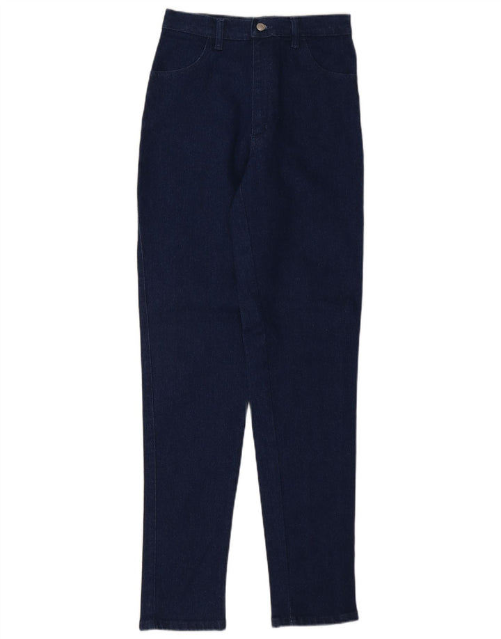 Jean fuselé vintage femme W27 L32 bleu marine