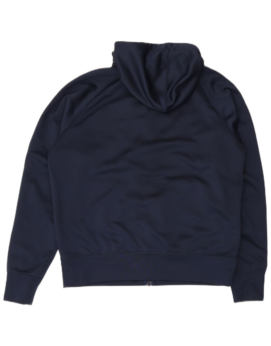 Nike Pull à capuche zippé pour homme en polyester color block bleu marine