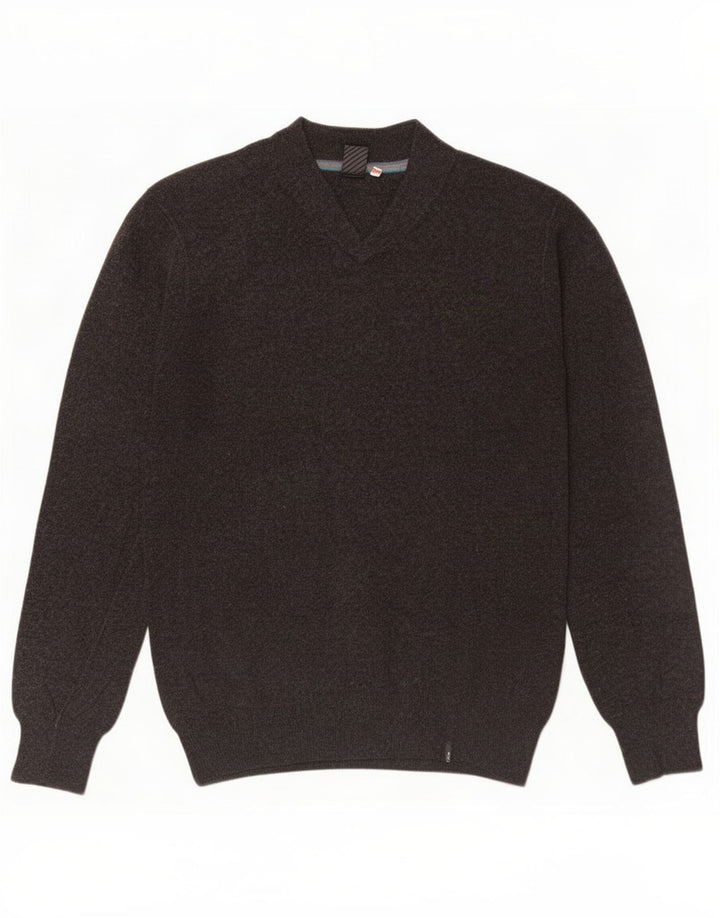 White Stuff Pull Col V Homme Petit Gris Coton
