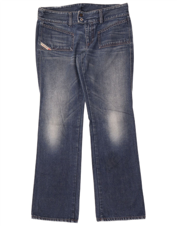 Jean Bootcut Femme Diesel W32 L32 Bleu Coton