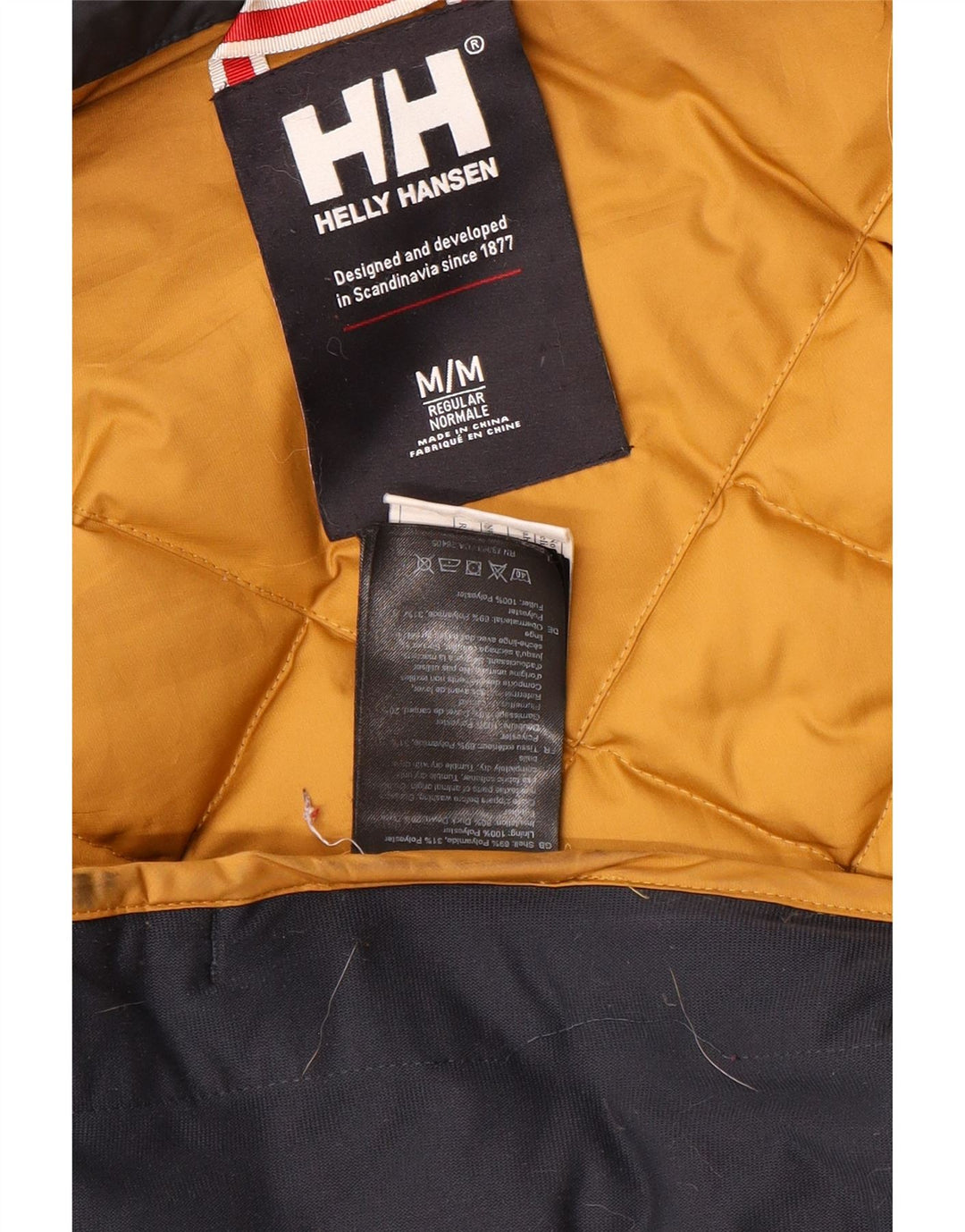 HELLY HANSEN Veste matelassée homme UK 38 Medium Bleu Marine Polyester
