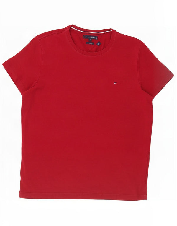 Tommy Hilfiger T-Shirt Extra Slim Homme Rouge XL Coton
