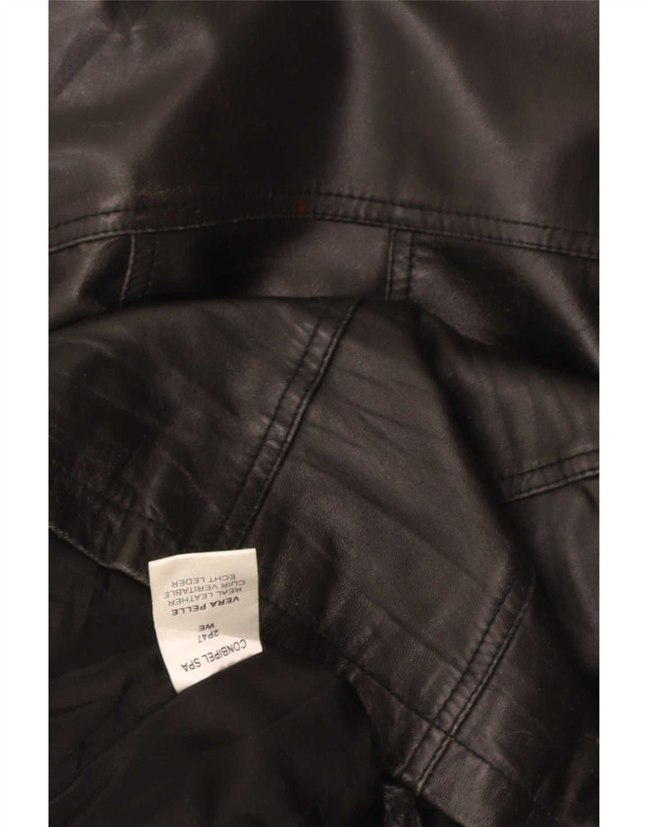 Conbipel Veste en Cuir Femme IT 48 XL Noir