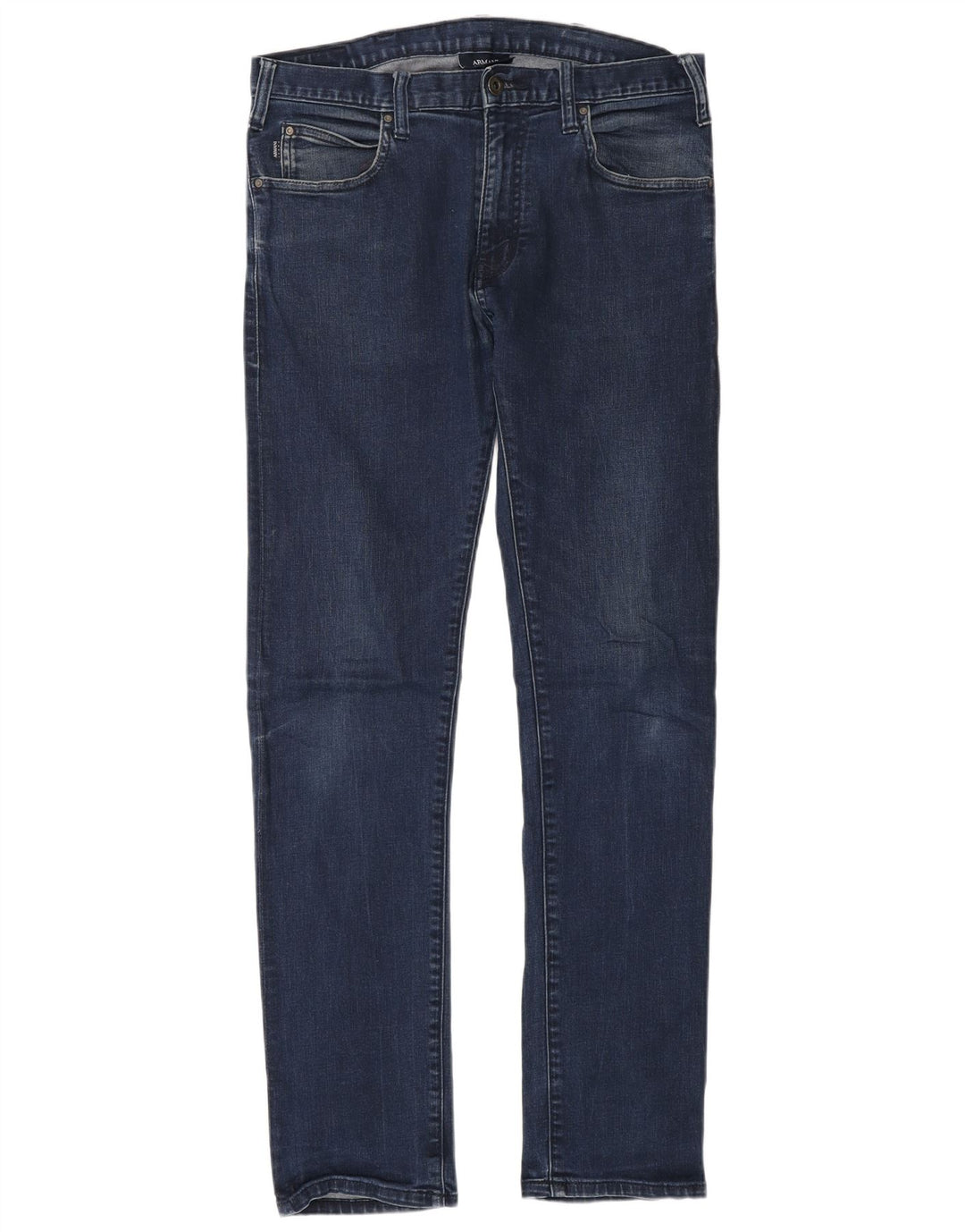ARMANI Jean Slim Homme W30 L32 Bleu Coton