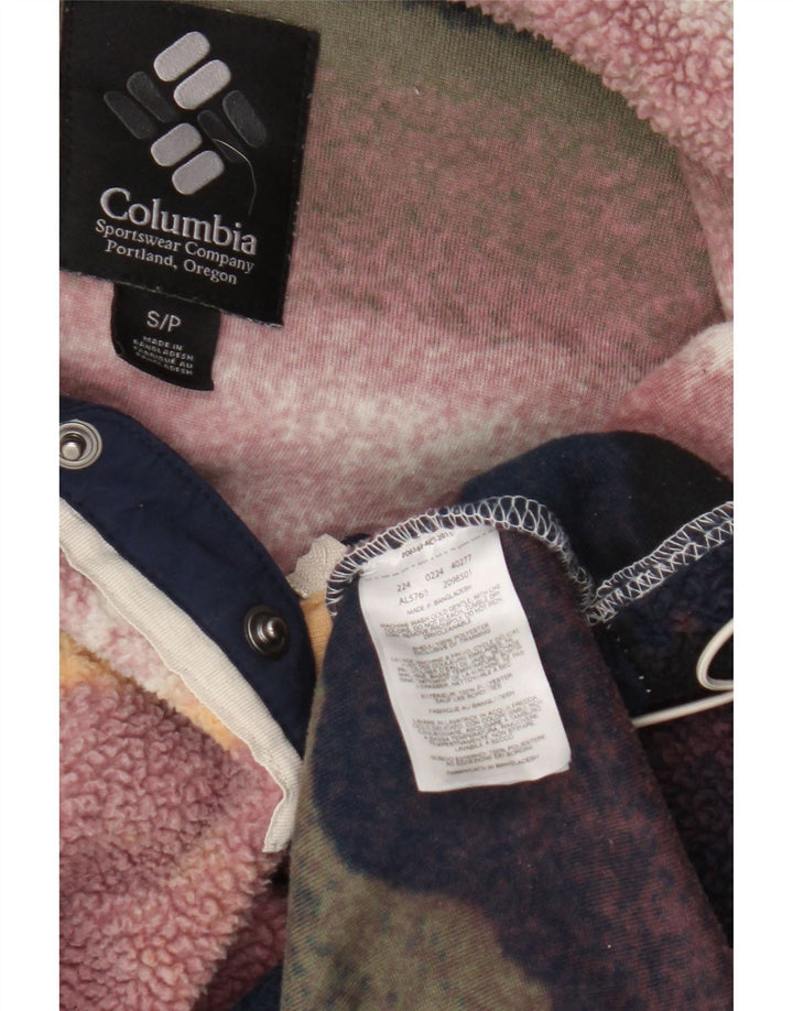Columbia Pull polaire surdimensionné pour femme UK 10 Small Multicolore