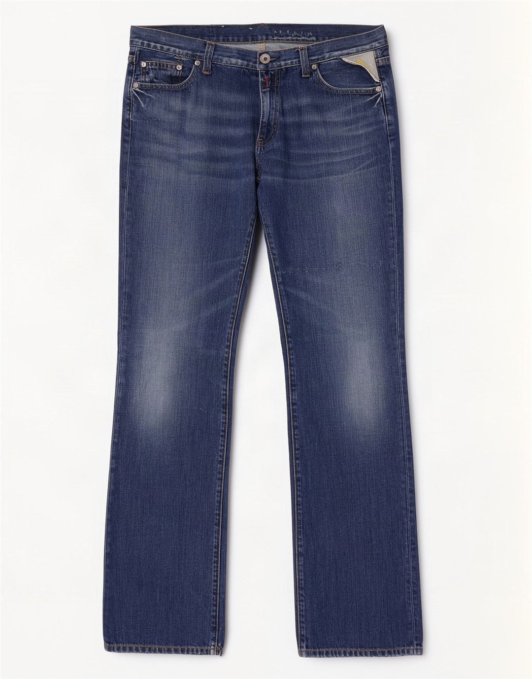 Replay Jean droit femme W32 L34 bleu coton