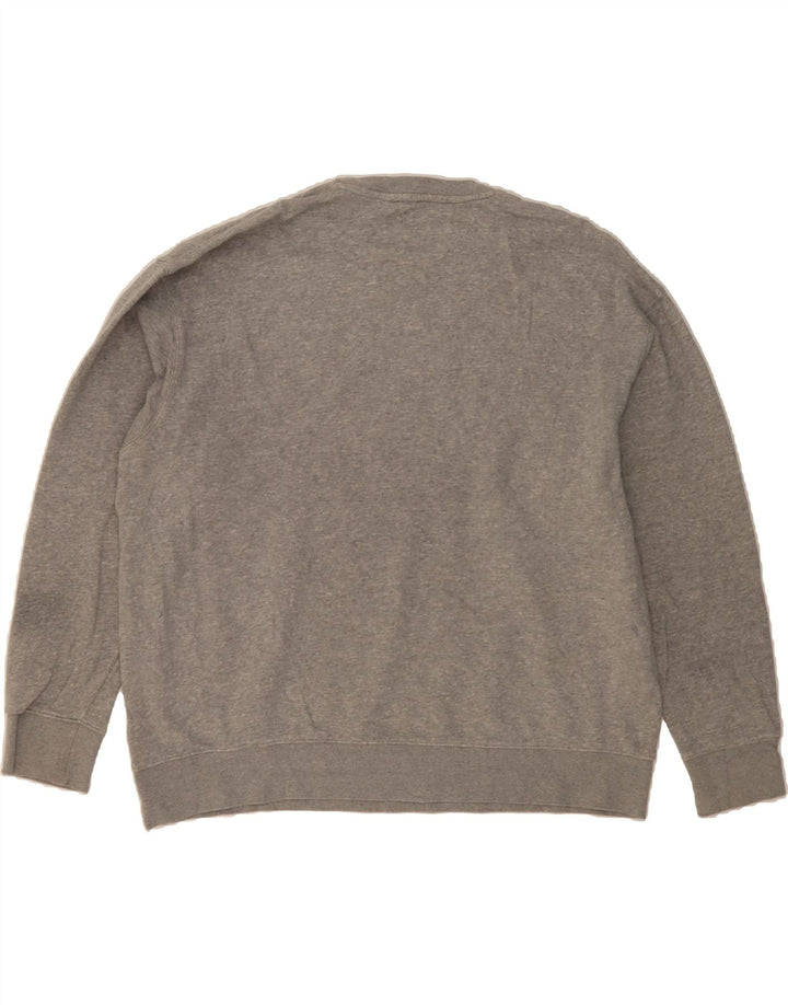LEVI'S Mens Graphic Relaxed Fit Sweatshirt Jumper XL Grey Cotton Vintage Levi's and Second-Hand Levi's from Messina Hembry 