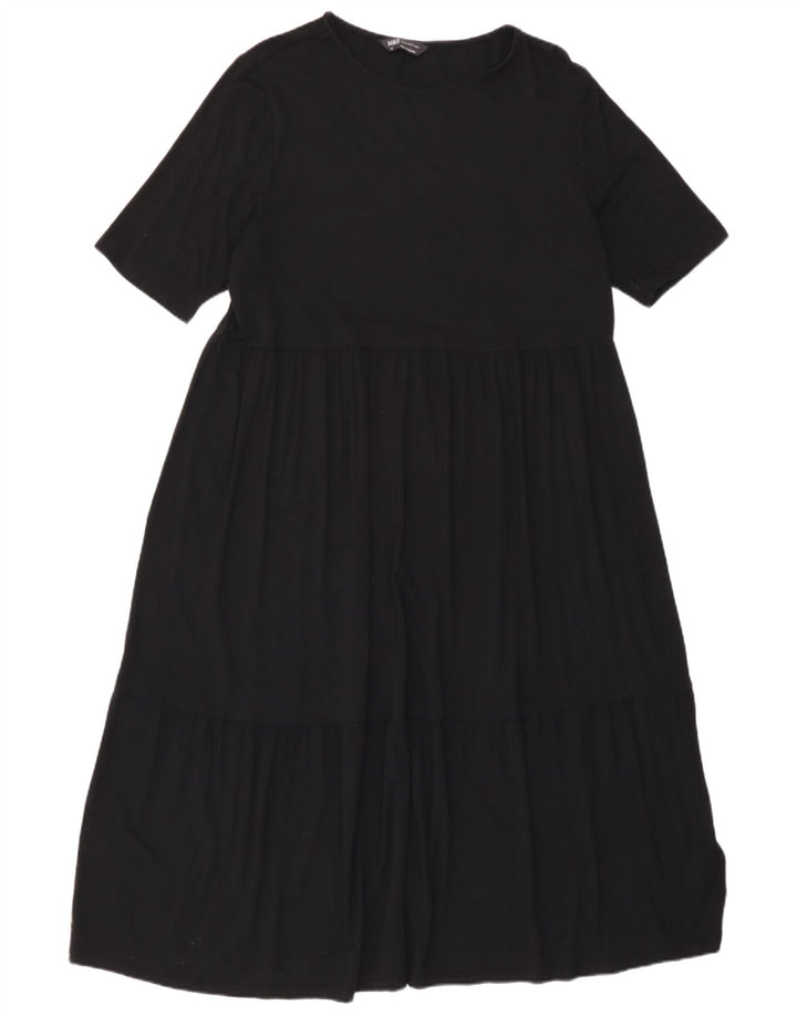 Marks & Spencer Robe longue pour femme UK 16 Large Viscose noire