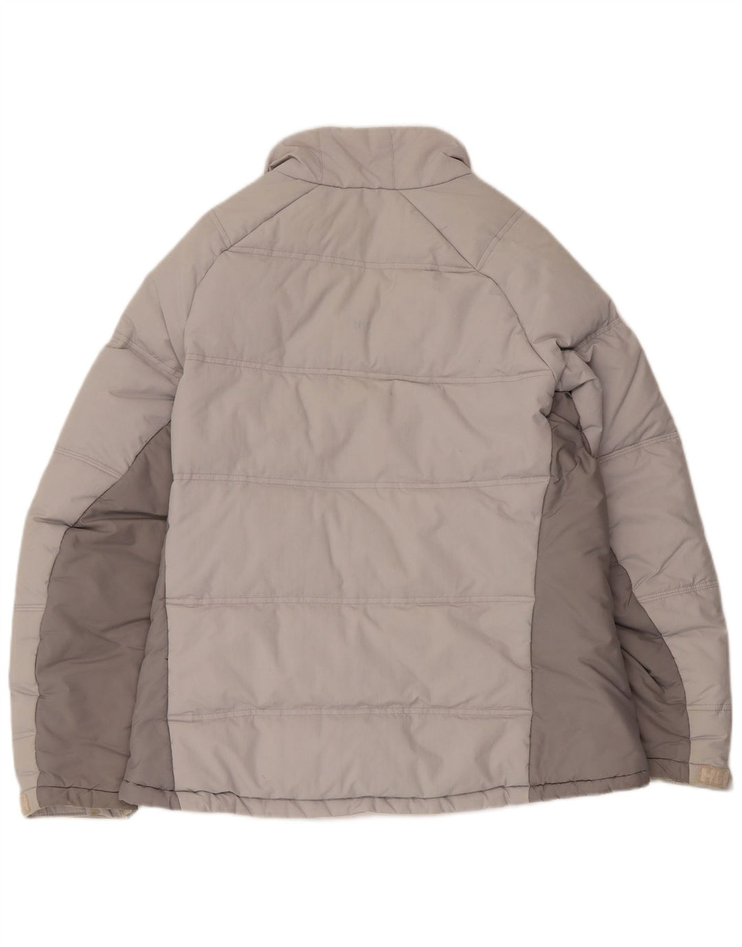 Helly Hansen Veste rembourrée pour femme UK 16 Large Gris Colorblock Nylon