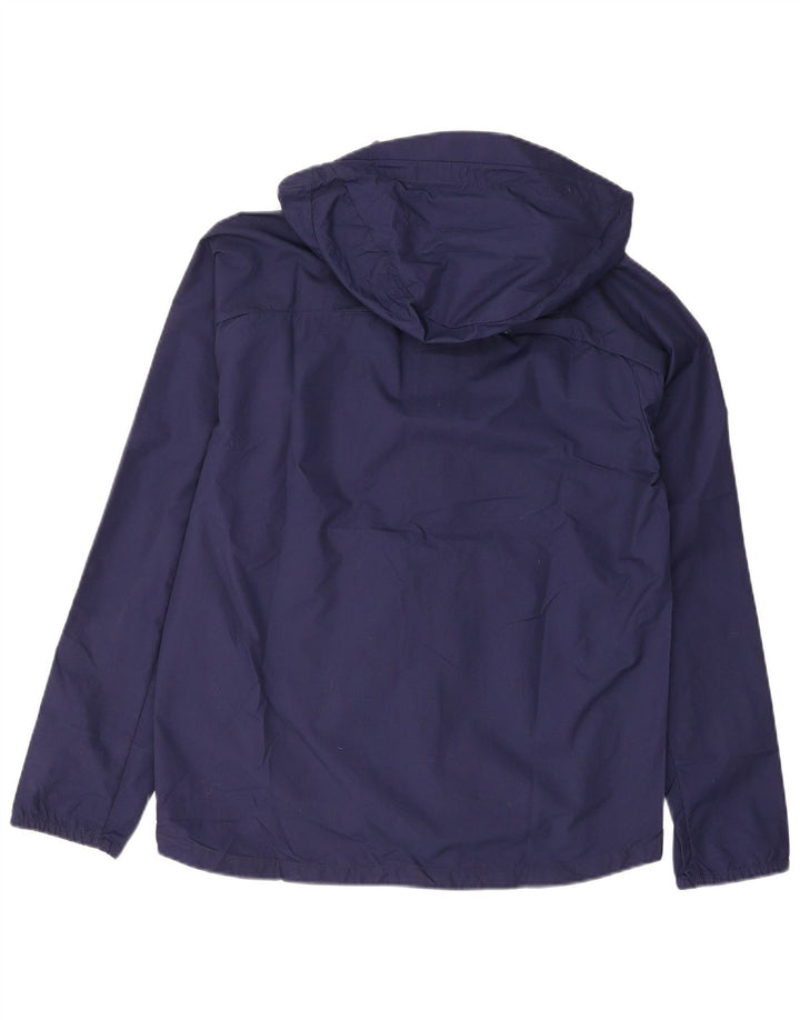 Puma Veste de Pluie à Capuche Garçon 15-16 ans Bleu Marine Nylon