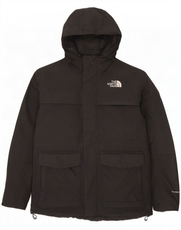The North Face Parka à capuche pour homme UK 40 Large Noir Polyester