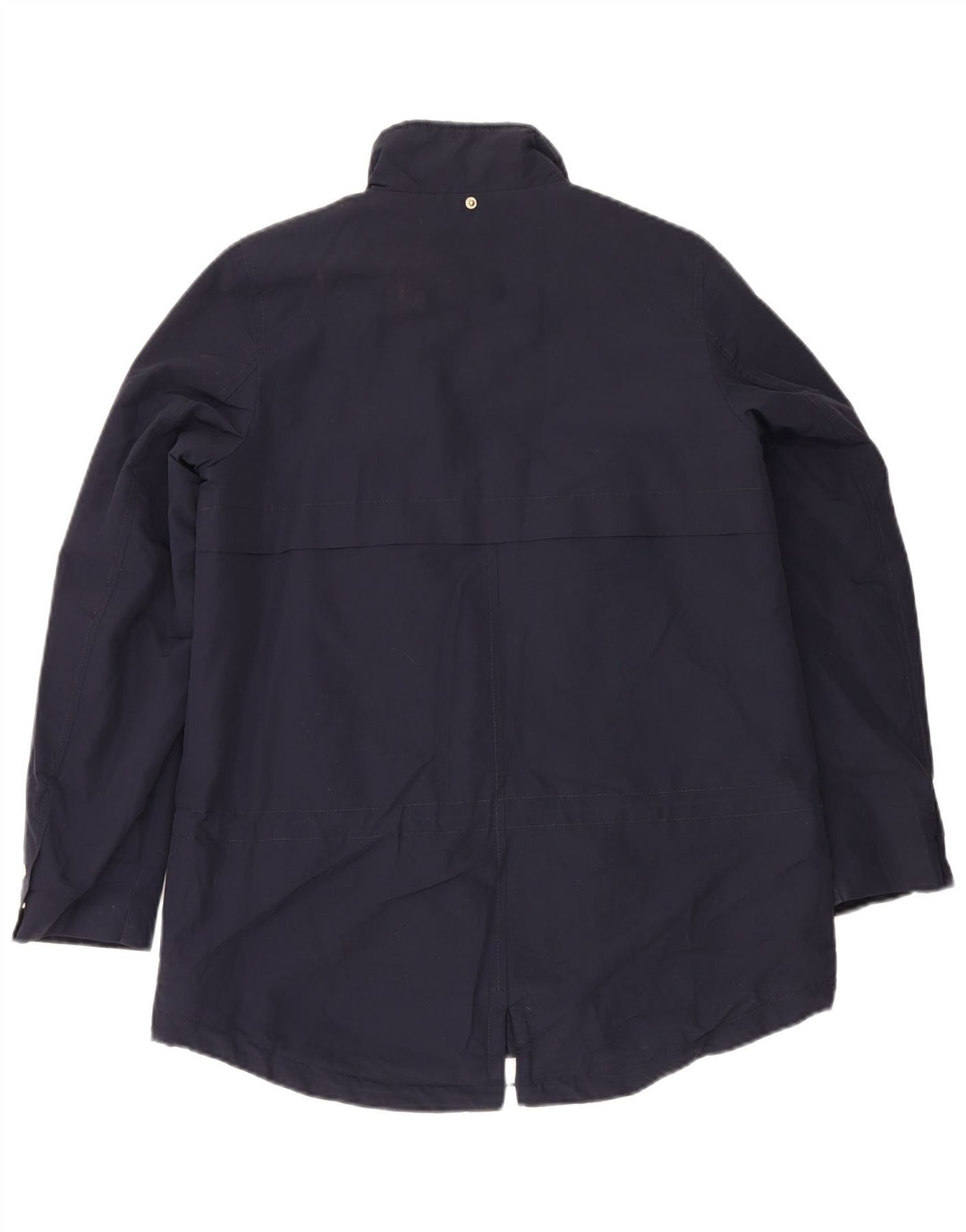 Mango Veste Parka Femme UK 10 Small Bleu Marine