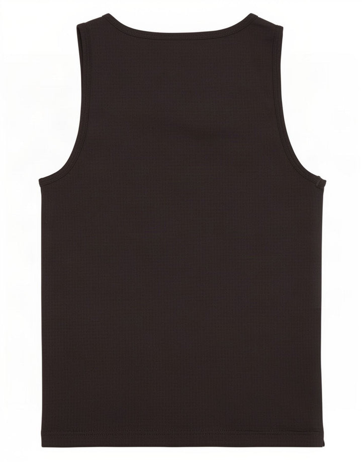 Puma Débardeur Femme UK 10 Petit Noir Polyester