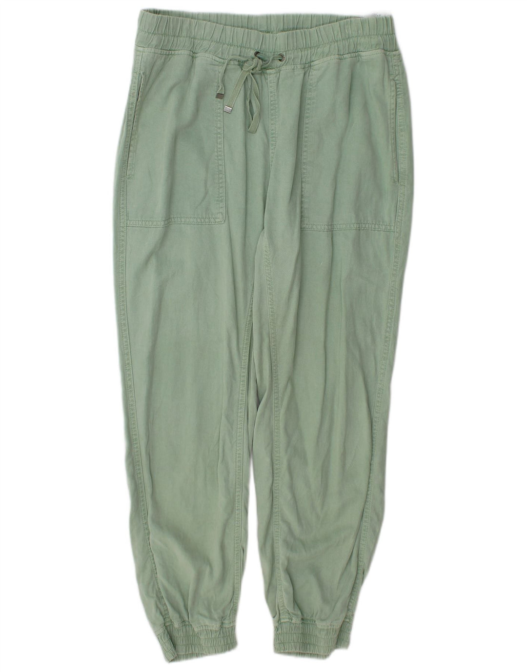 Zara Pantalon de jogging femme Medium W28 L27 Vert Lyocell