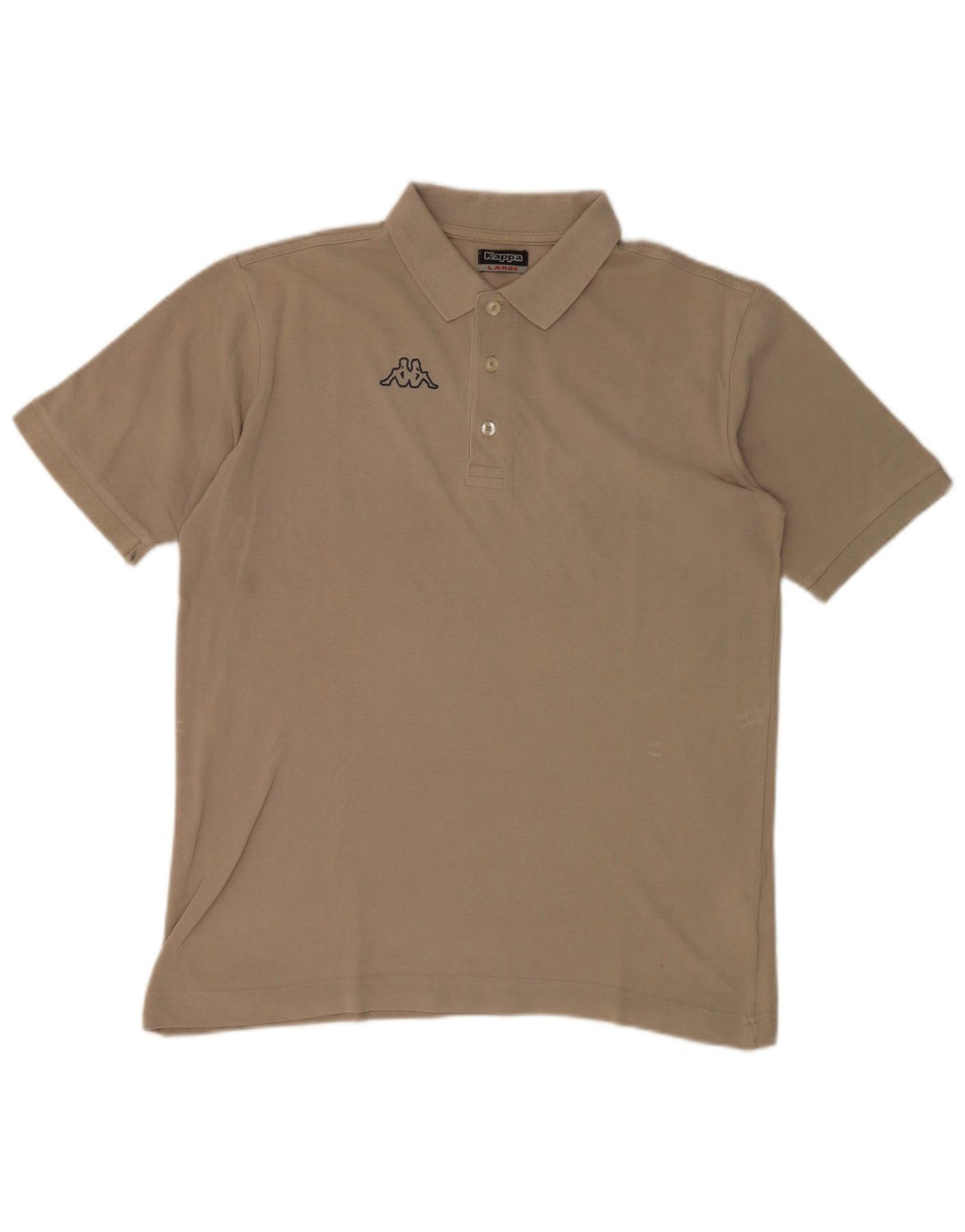 KAPPA Polo Homme Grand Gris Coton
