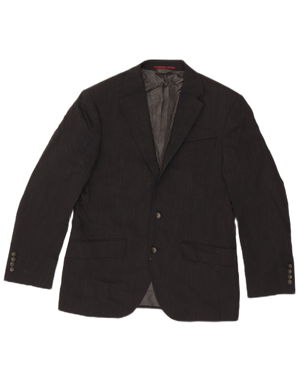 Marks & Spencer Veste blazer à 2 boutons pour homme UK 38 laine gris moyen