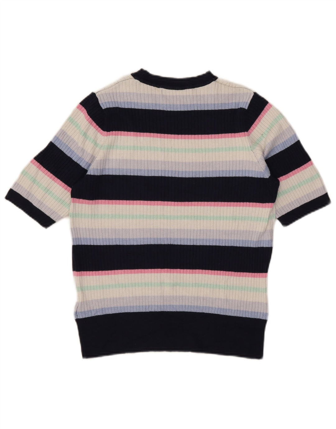 Marks & Spencer Pull col bateau pour femme UK 14 Bleu marine moyen