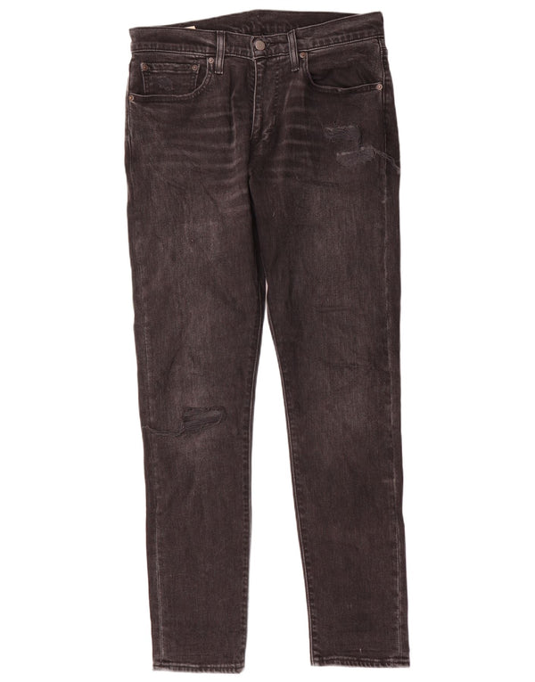 Levi's Jean 512 Slim Fuselé Homme W32 L32 Gris Coton
