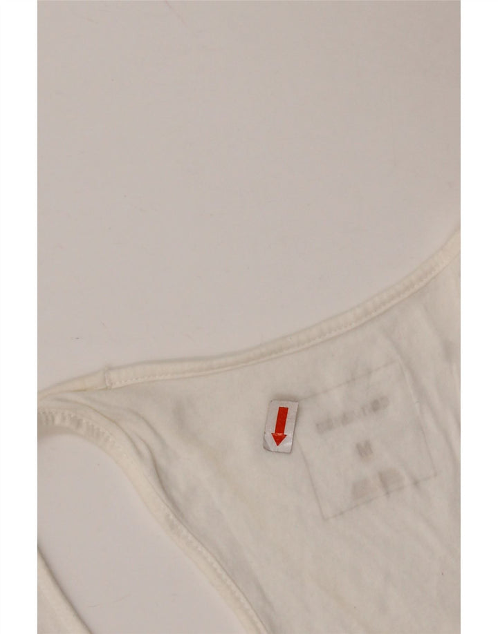 CONVERSE Débardeur graphique Chuck Taylor pour femme UK 12 Blanc moyen