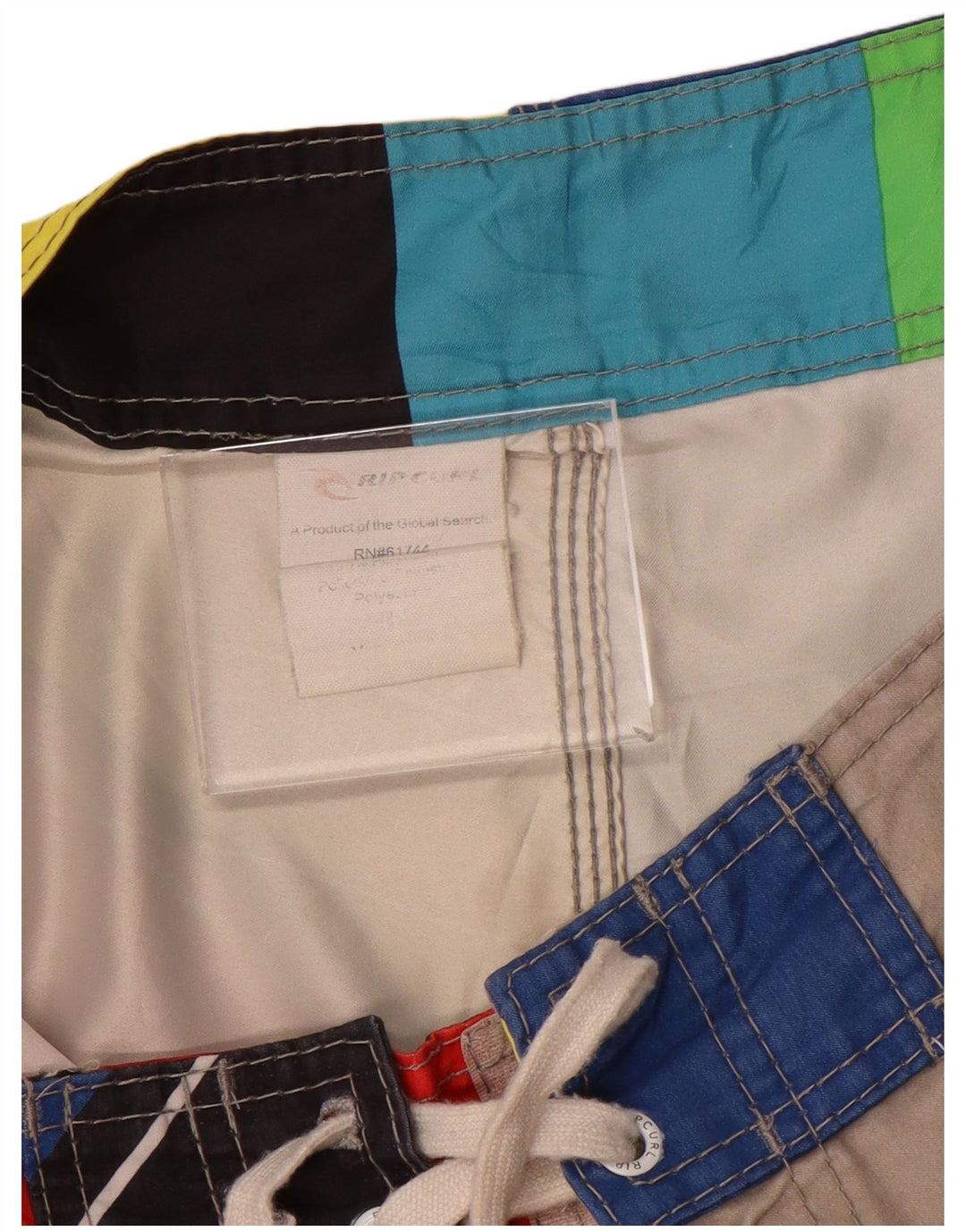Rip Curl Short de bain pour homme Medium Multicolore Colourblock Polyester