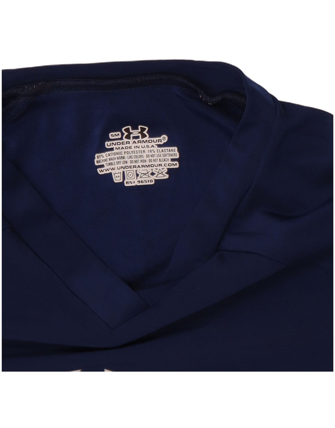 Under Armour T-Shirt Femme Haut Petit Bleu Marine Polyester