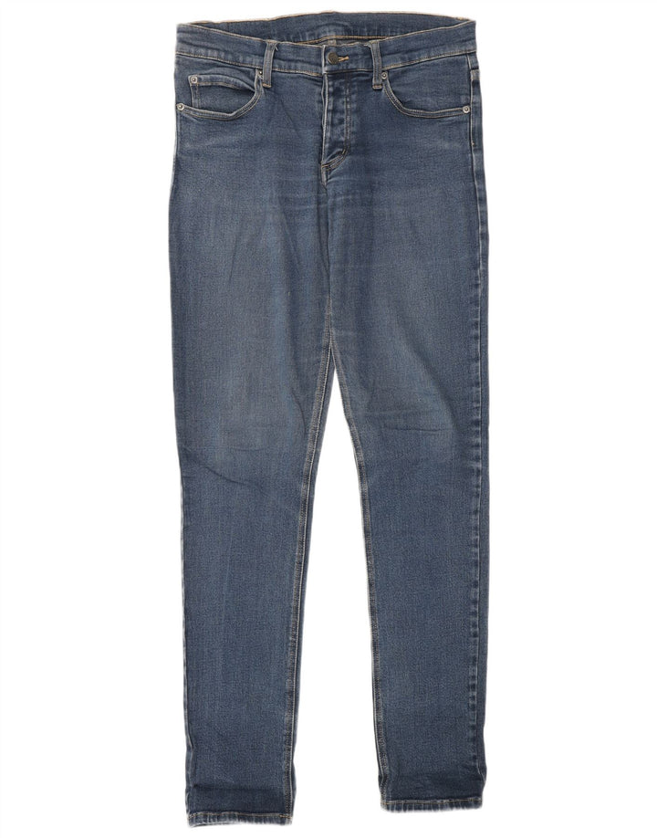 CHEAP MONDAY Jean skinny pour hommes W31 L34 Bleu