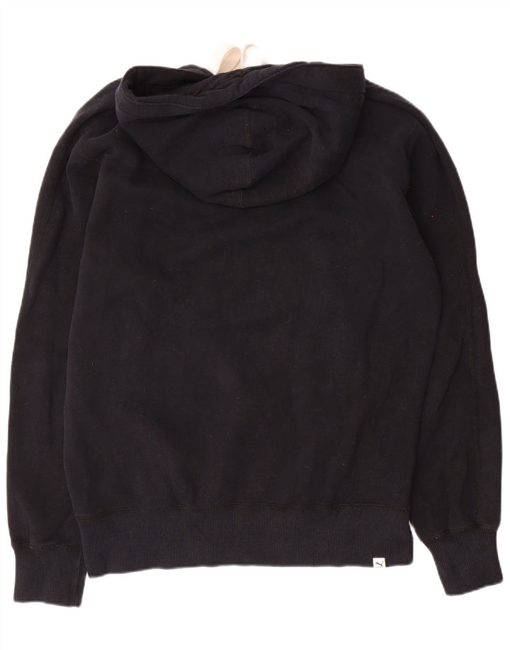 Puma Pull à Capuche Graphique Homme Noir Moyen Coton