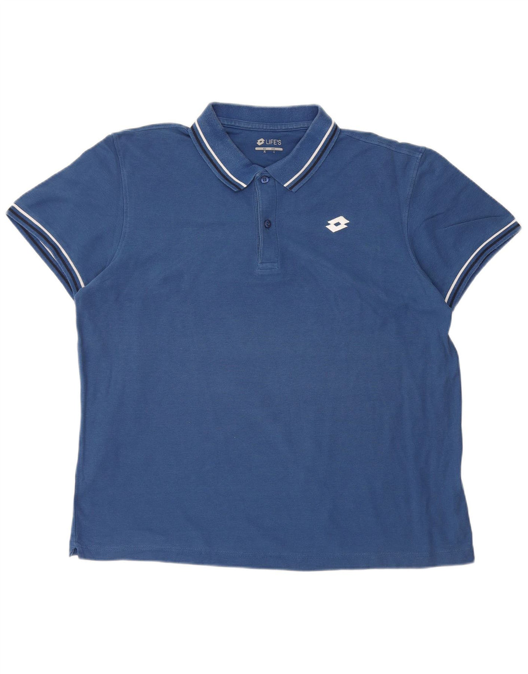 LOTTO Polo Homme Grand Bleu Coton