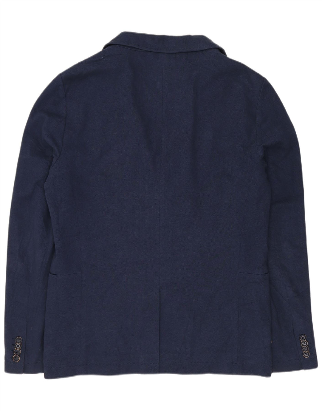 Tommy Hilfiger Veste blazer à 2 boutons pour homme UK 40 Large Bleu marine Coton