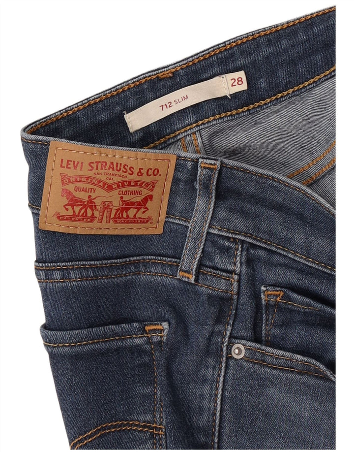 Levi's Jean Slim 712 Femme W28 L32 Bleu