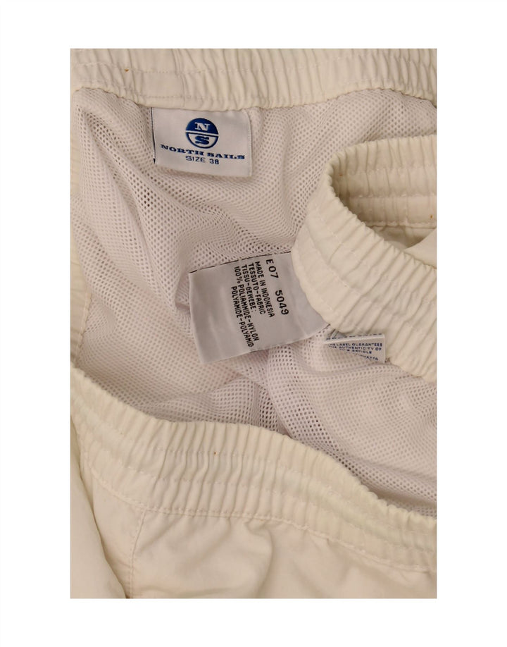 North Sails Short de Bain Homme XL Nylon Blanc Cassé