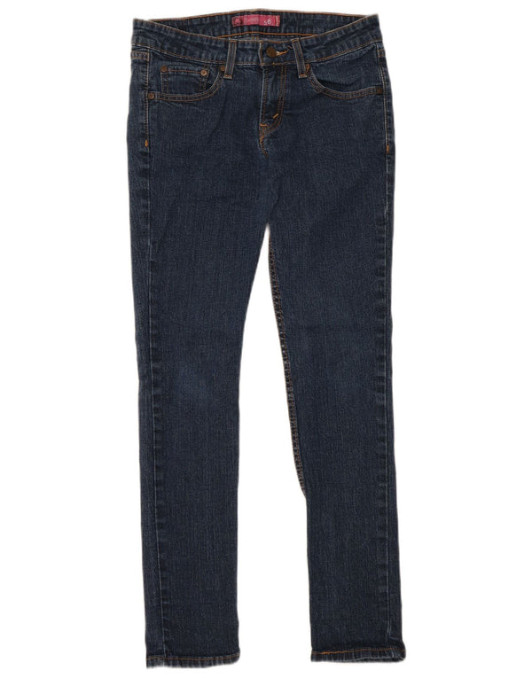 Levi's Jean Skinny 518 Femme US 7 Medium W28 L29 Bleu Marine Coton