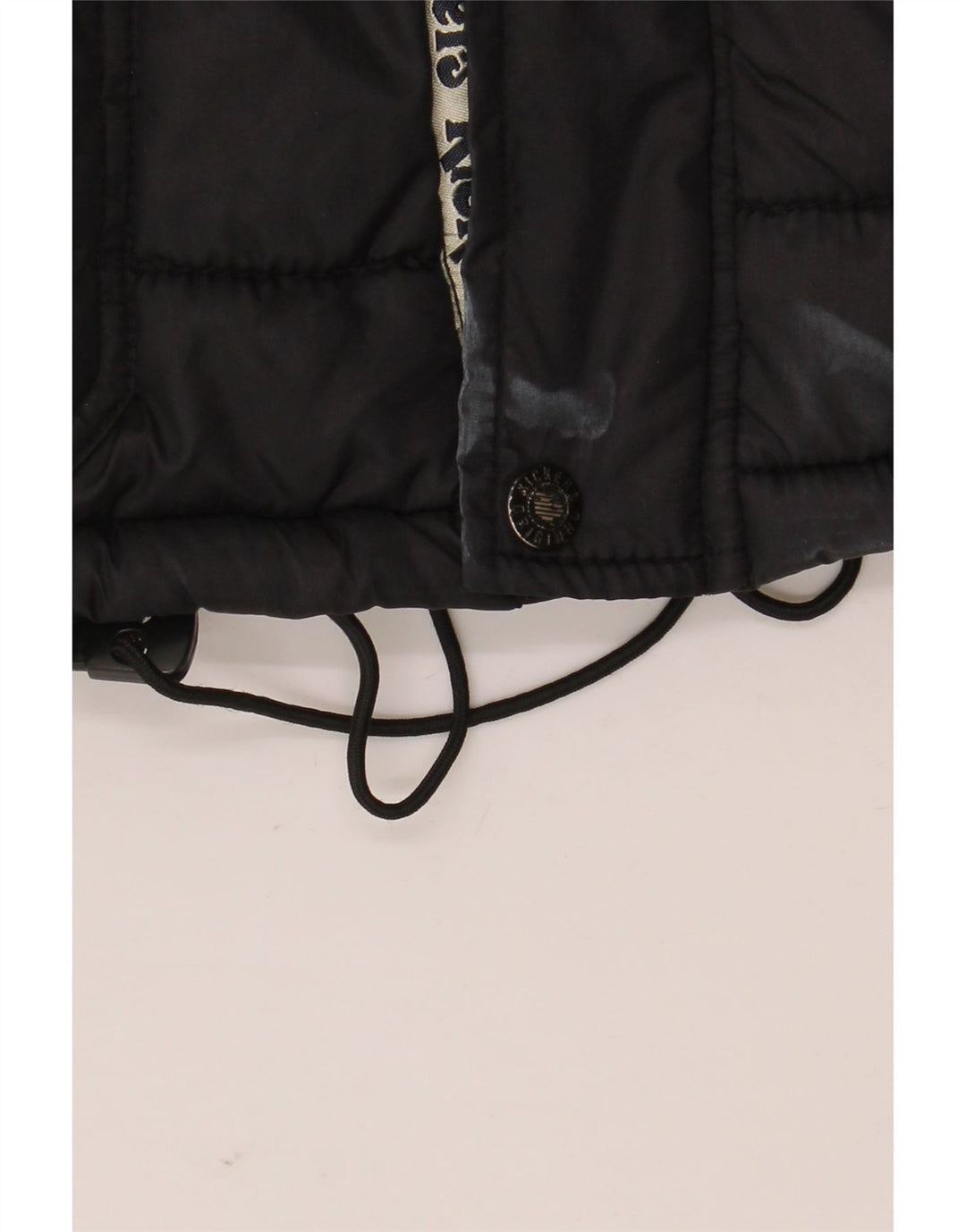 Kickers Veste rembourrée pour homme UK 38 Medium Noir Nylon