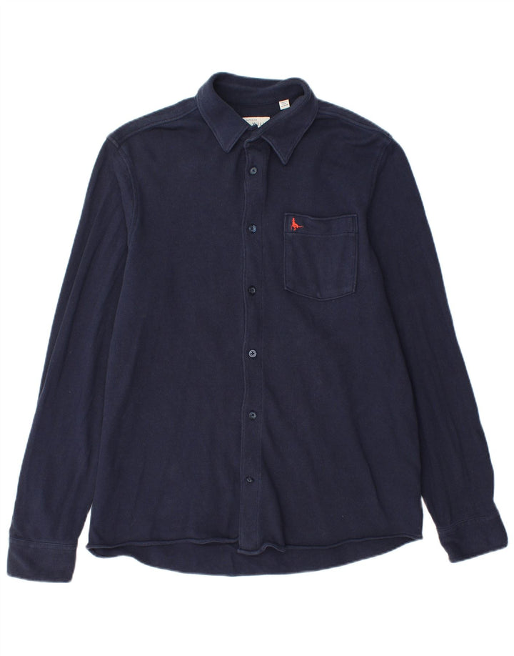 Jack Wills Chemise Coupe Relax Homme Bleu Marine Moyen Coton